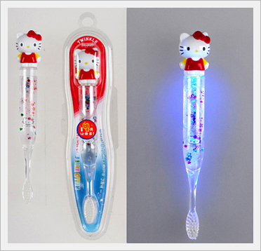 Hello Kitty Twinkle Toothbrush  Made in Korea